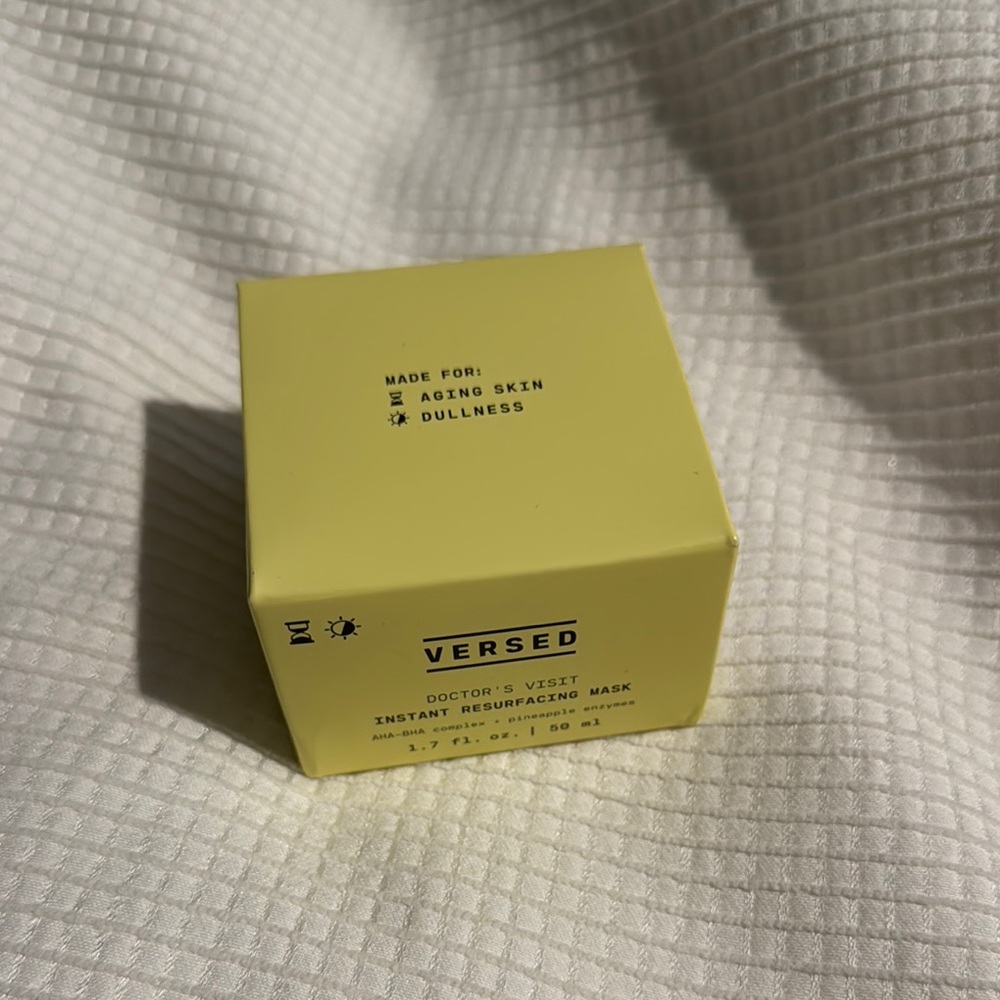 versed doctor’s visit instant resurfacing mask